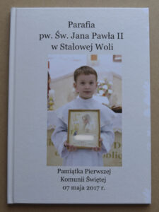 Przykładowa fotoksiążka przygotowana do sesji fotograficznej